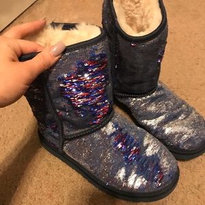 Sparkly sequin Uggs